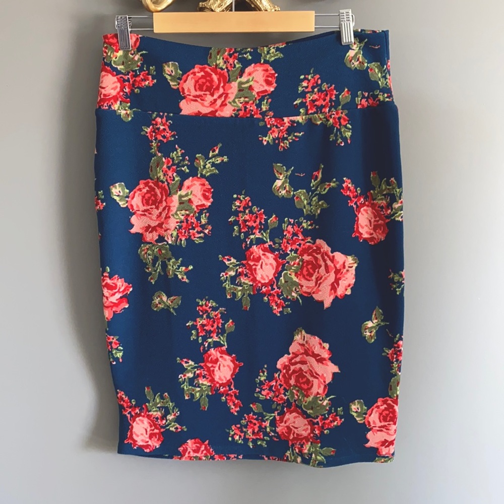 LuLaRoe Cassie Skirt size L